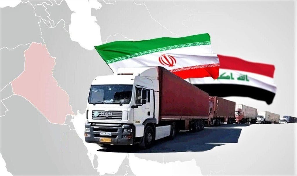 مراحل ارسال بار از ایران به عراق